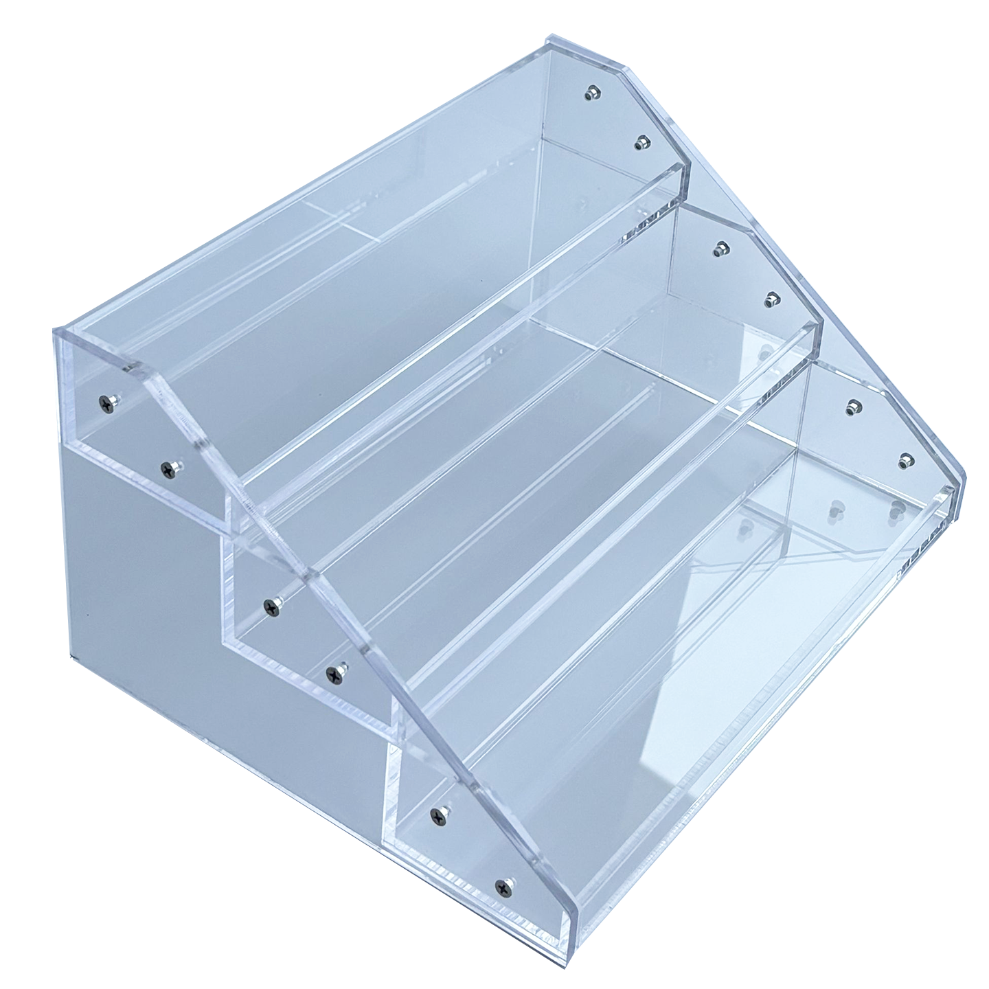 加厚亚克力阶梯收纳盒桌面置物架高承重烈酒洋酒展示架透明香水架,淘宝优惠券,粉丝福利购,淘宝优惠卷