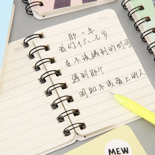 卡通线圈本可爱记事本小学生课堂奖励随身便携迷你文具小礼品实用 - 图2