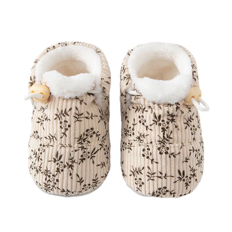 婴儿脚套新生睡觉护脚0-12月小月龄宝宝秋冬款保暖不掉跟加绒鞋子,淘宝优惠券,粉丝福利购,淘宝优惠卷