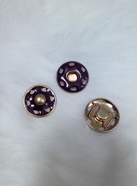 鱼眼扣水泡钮羽绒付休闲服暗扣
