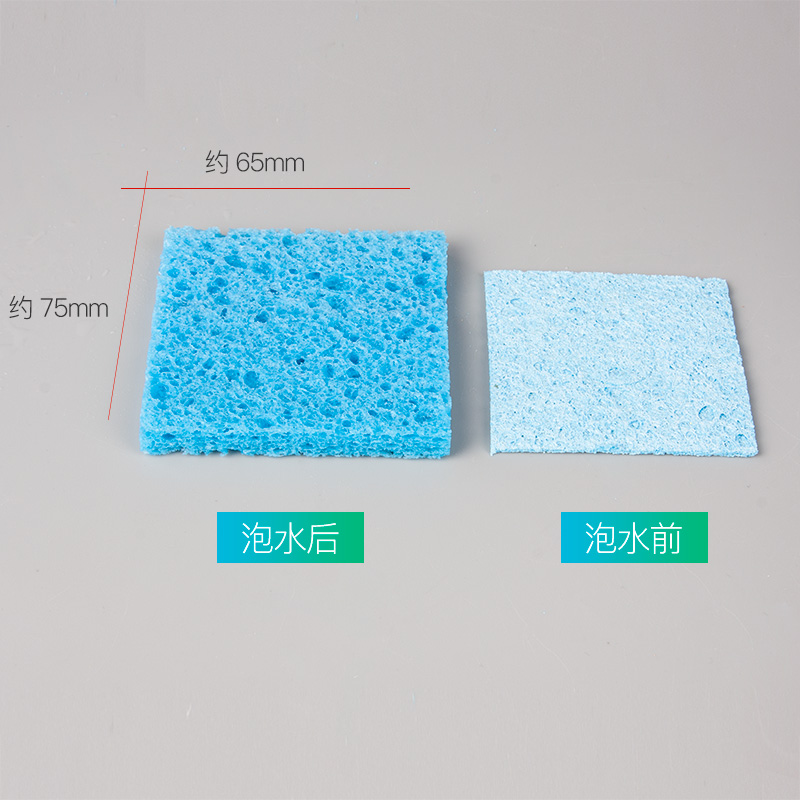 进口材料 优质加厚 耐高温 焊接除锡 清洗片 电烙铁头 清洁海棉