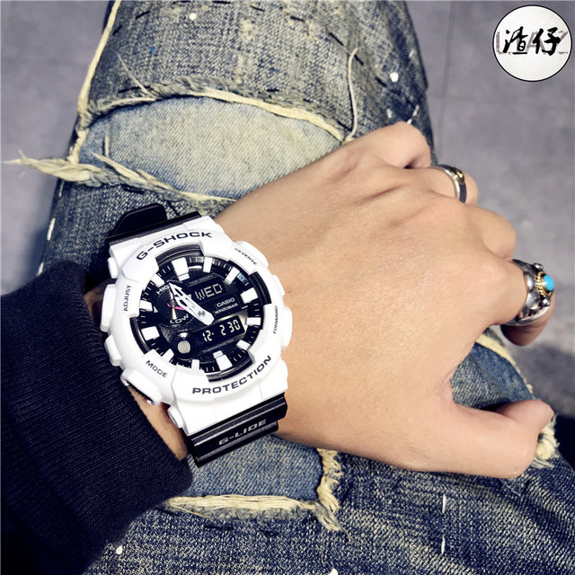 Casio Casio G Shock Tidal Moon Phase Temperature Waterproof Mens Women Watches Gax 100b 7a 1a