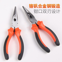 Multifunctional labor-saving pliers electric industrial grade steel wire pliers old tiger pliers 6 inch wire break flat pliers tool