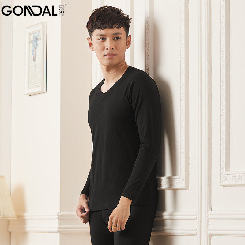 gonidal /冠得秋衣男士纯棉打底衫 gonidal冠得保暖上装