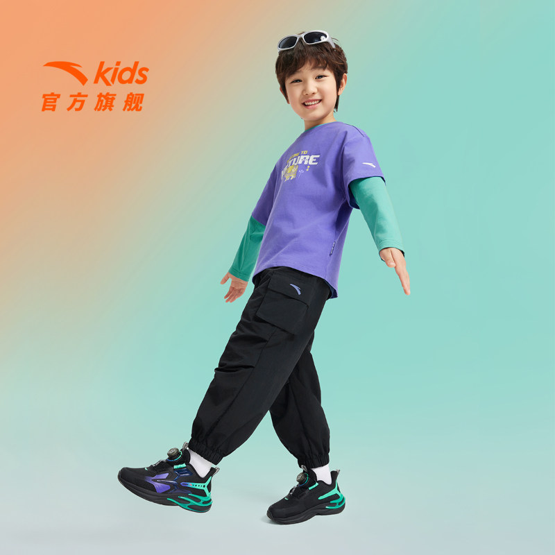 安踏赤焰|童鞋儿童男小童跑鞋2025秋冬新款潮酷跑步鞋学生运动鞋,淘宝优惠券,粉丝福利购,淘宝优惠卷