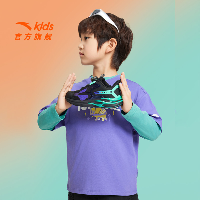 安踏赤焰|童鞋儿童男小童跑鞋2025秋冬新款潮酷跑步鞋学生运动鞋,淘宝优惠券,粉丝福利购,淘宝优惠卷