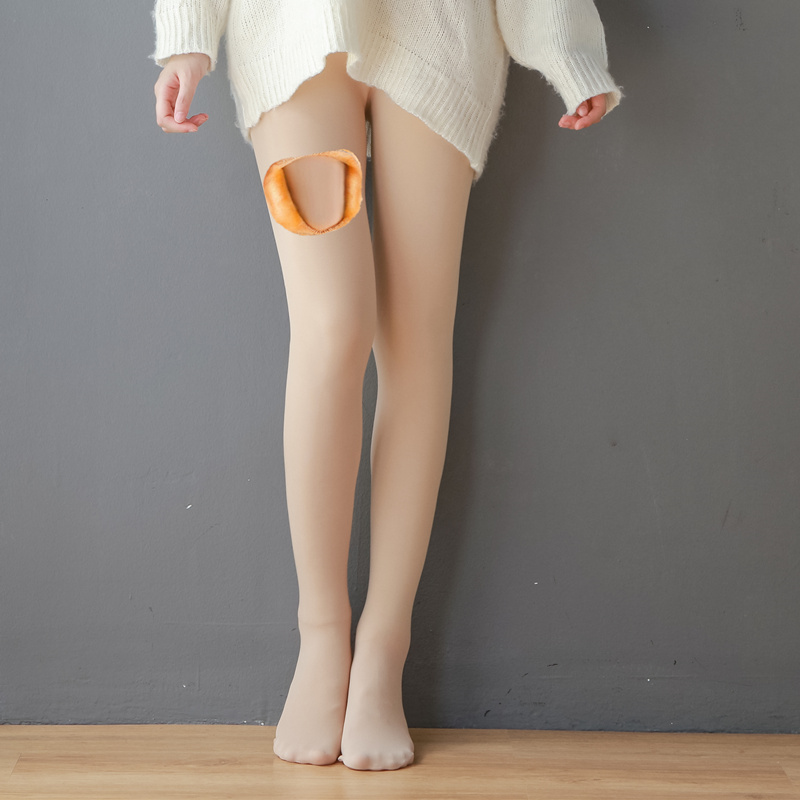 丰婷旗舰店丝袜女薄款防勾丝光腿肉色神器中厚春秋加厚连裤袜外穿打底裤薄绒3