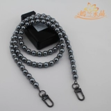 嫣兰水晶 Сумка ручной работы, цепь, портативный аксессуар для сумки из жемчуга, делается под заказ, на одно плечо