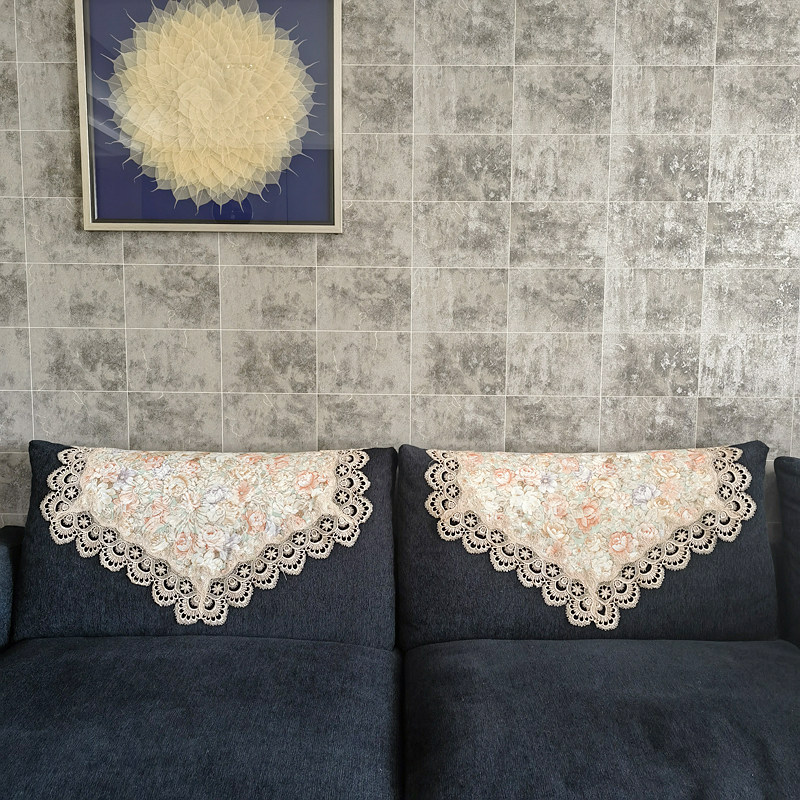 棉麻沙发巾防滑欧式简约现代沙发靠背巾扶手巾盖巾蕾丝布艺后背巾,淘宝优惠券,粉丝福利购,淘宝优惠卷
