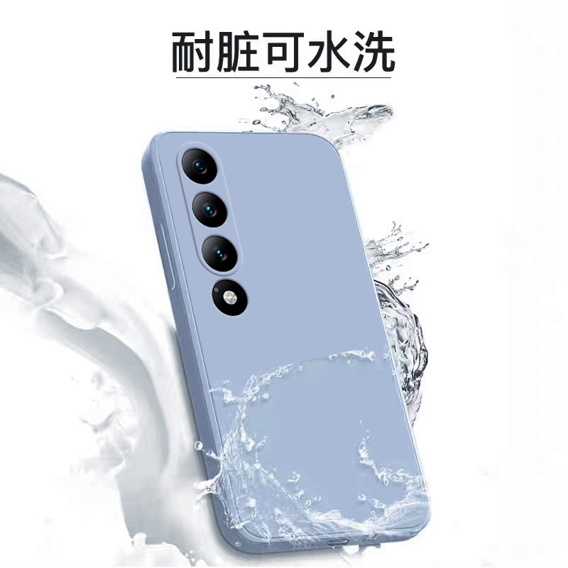 适用魅族20infinity手机壳新款液态硅胶meizu20保护套inf男女磨砂全包防摔M392Q简约纯色mz20无界版软壳外壳 - 图2