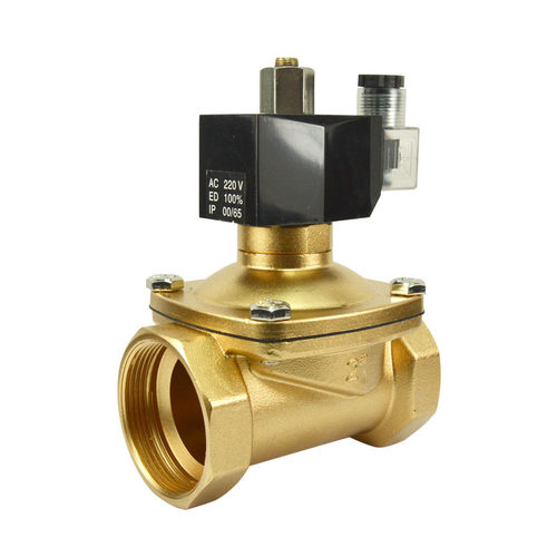 常开电磁阀 水阀气阀 铜阀体4分6分1寸 AC220V DC24V金磁正品保证 - 图3