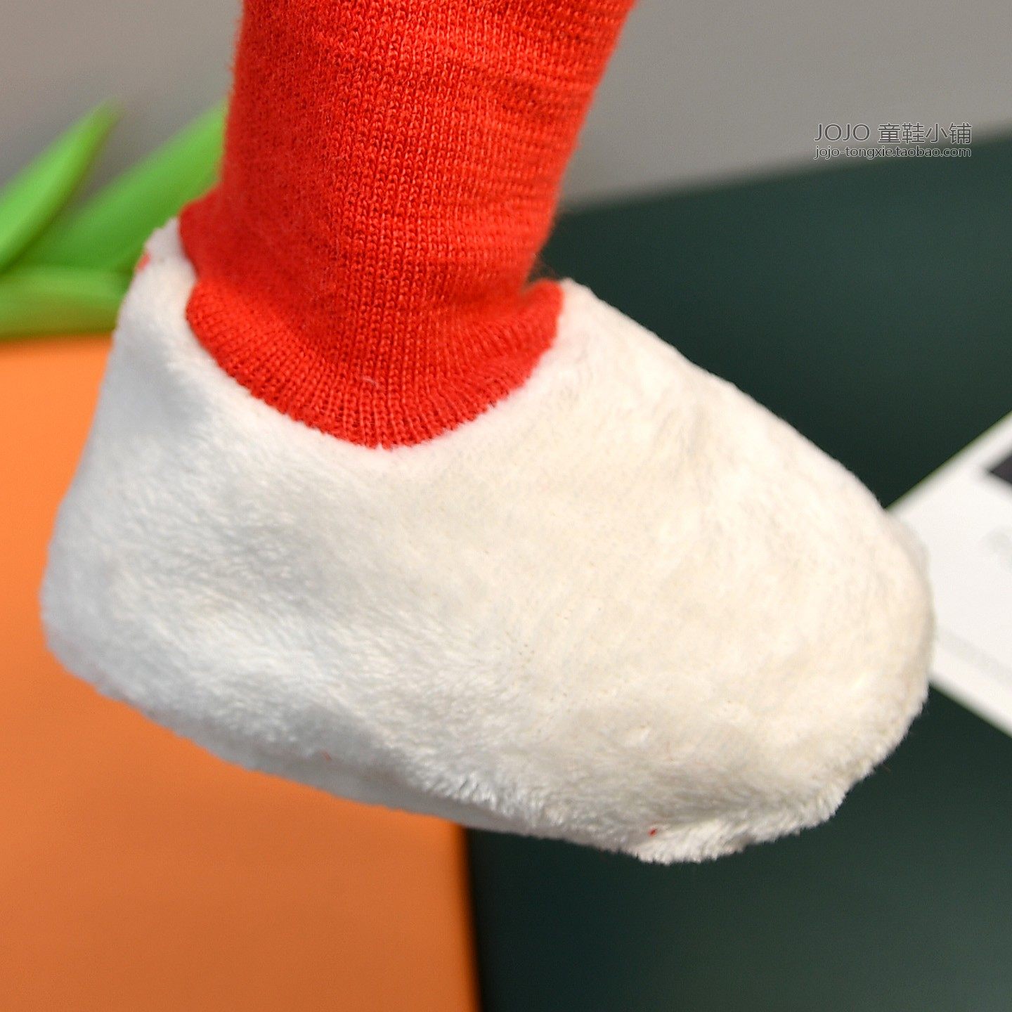 冬季红色卡通马年婴儿鞋袜新生儿软底不掉跟学步鞋喜庆新年0-1岁,淘宝优惠券,粉丝福利购,淘宝优惠卷