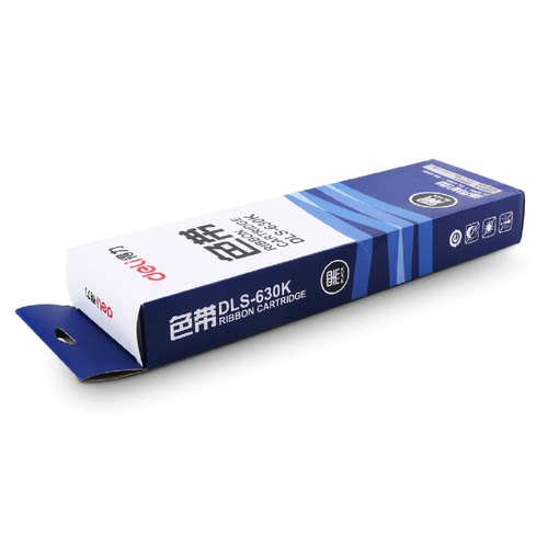 得力针式打印机色带DLS-630K色带架（黑色） 适用DL630K  DE620K打印机D06 - 图0