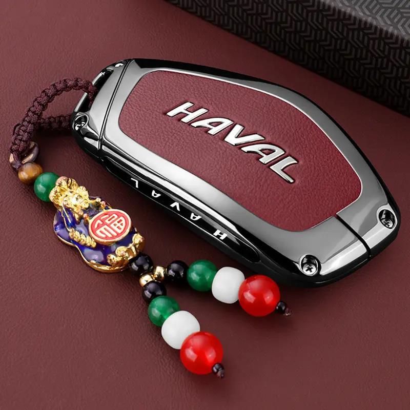 2024款新哈弗H6专用钥匙套第四代长城哈佛H6Max汽车Pro2.0t包壳扣 - 图2