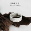 9999 Pure Silver Waist Ring