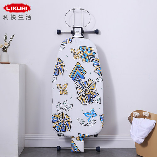 利快韩国进口360度旋转烫衣板家用高档折叠式加固大号挂烫熨衣板 - 图1