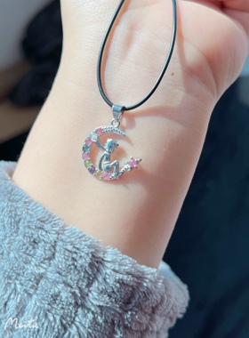 天然吊坠韩版潮流闺蜜百搭
