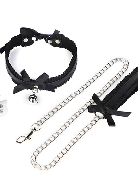 定制蝴蝶结情侣牵引大码