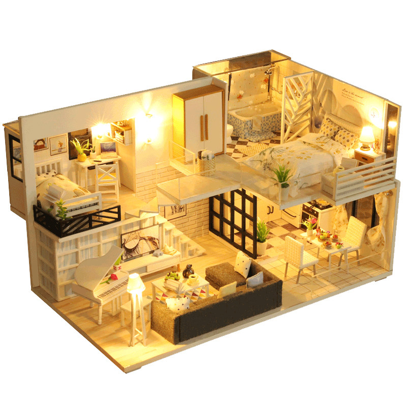 生日礼物小伶女孩公主7-8 9玩具 那家小屋过家家玩具