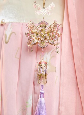 拼酷步步生莲晴空紫云佩3d立体拼图金属模型手工diy情人节礼物