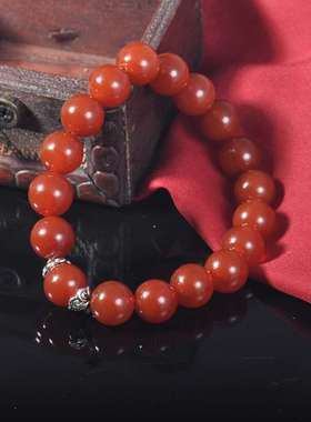 红玛瑙一往情深风女士手链