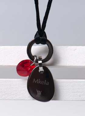 梦克拉钨金吊坠 许愿豆 饰品