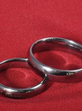 梦克拉钨金戒指MissU个性设计