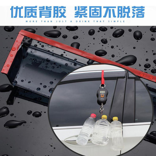 适用于江淮瑞风S2车窗晴雨挡IEV6S遮雨搭思皓E20X水挡改装雨眉4片 - 图0