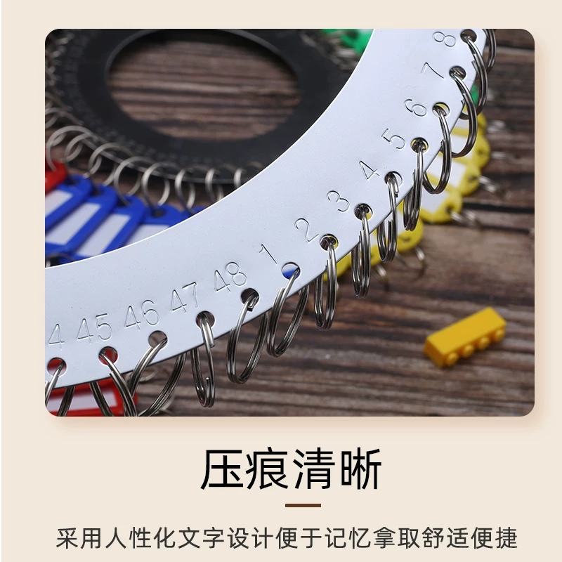 Keychain stainless steel for keys, storage system
