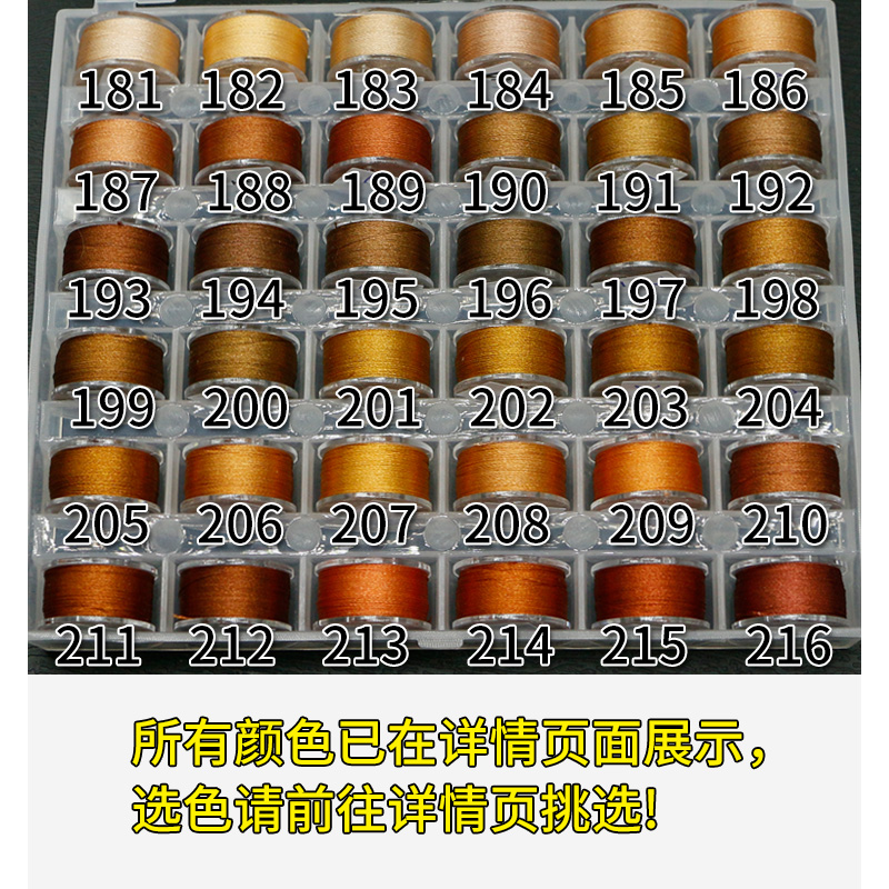 棉花娃娃五官表情120d丝光绣花线刺绣手工自绣流苏线细线diy材料 - 图2