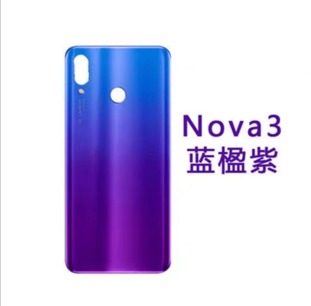 适用于华为Nova3后盖玻璃后屏原novai手机后壳nova3e电池后盖背屏 - 图2