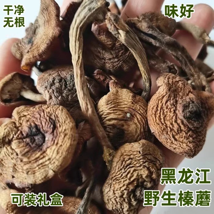 东北野生榛蘑干货珍蘑菇干真蘑250g黑龙江伊春特产臻蘑干蘑菇礼盒,淘宝优惠券,粉丝福利购,淘宝优惠卷