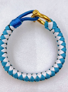 手绳伞绳手工编织欧美阿根廷配色