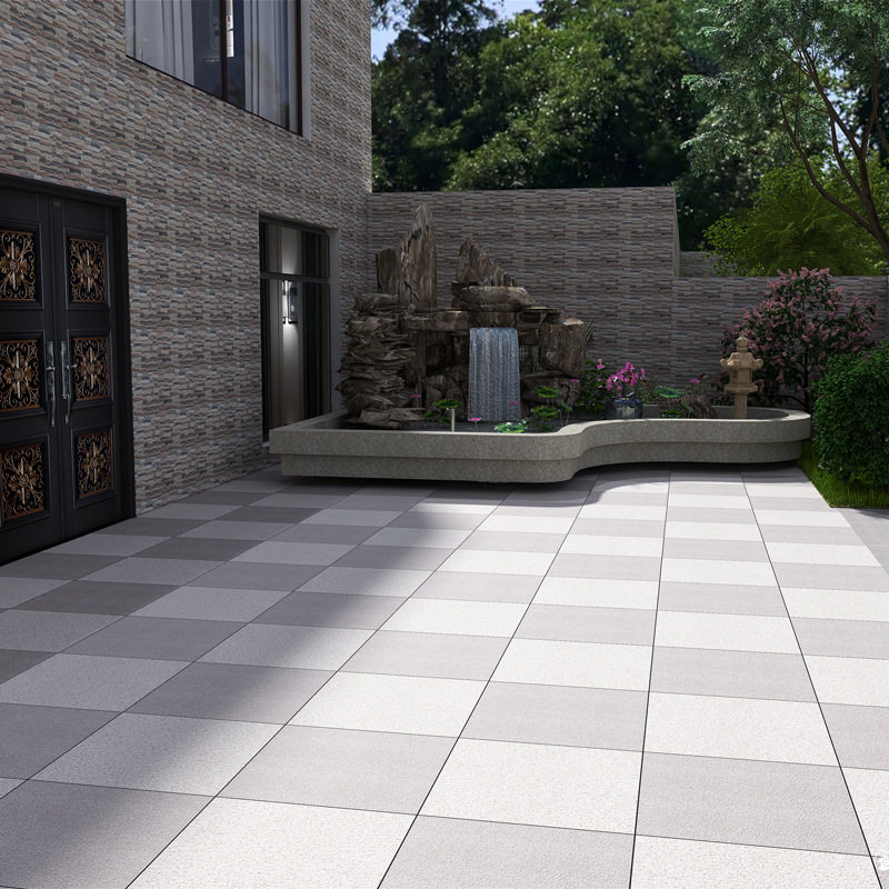 室外地砖别墅院子花园露台pc防滑庭院砖铺麻石瓷砖地板砖户外地面