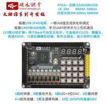 Ahn Road EG4S20 homegrown safe road FPGA hardwood classroom thumbs development board set up for M0