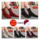 Men's and women's anti-crack socks Junzhu heel
