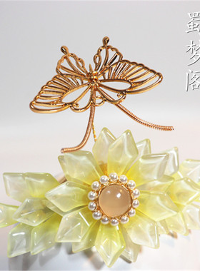 蜀梦阁原创设计李小孩李静扑发梳