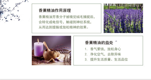 珍恋薰衣草水溶性精油香薰泡澡安神舒压助眠控油补水清洁毛孔护肤 - 图2