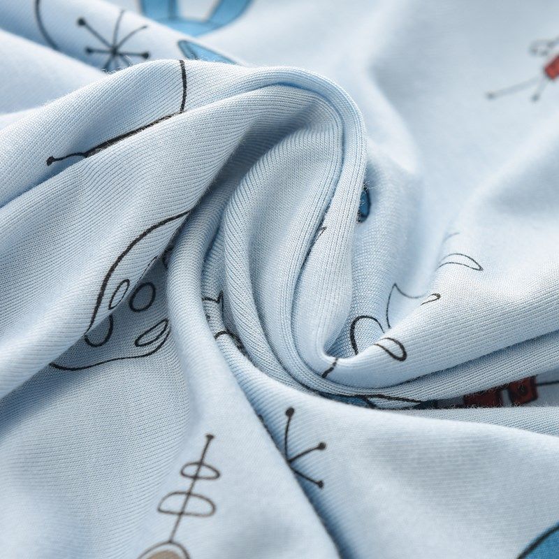 男童雅赛尔睡裙夏季超薄莫代尔短袖男孩大中童睡衣家居服睡袍,淘宝优惠券,粉丝福利购,淘宝优惠卷