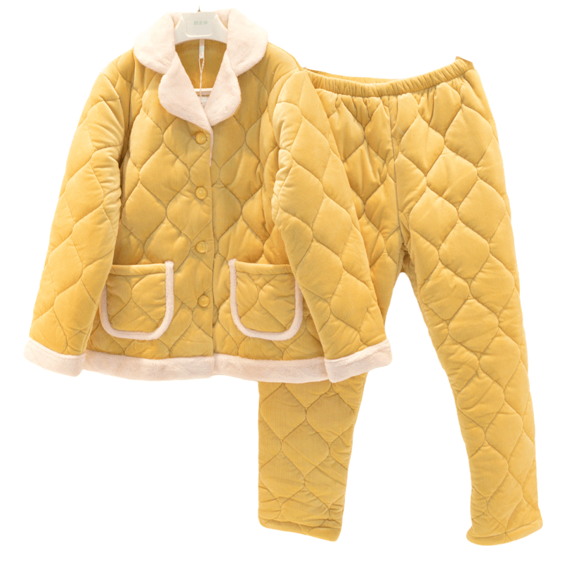 安之伴睡衣新品冬季女士珊瑚绒三层加厚夹棉清爽韩版保暖日系套装,淘宝优惠券,粉丝福利购,淘宝优惠卷