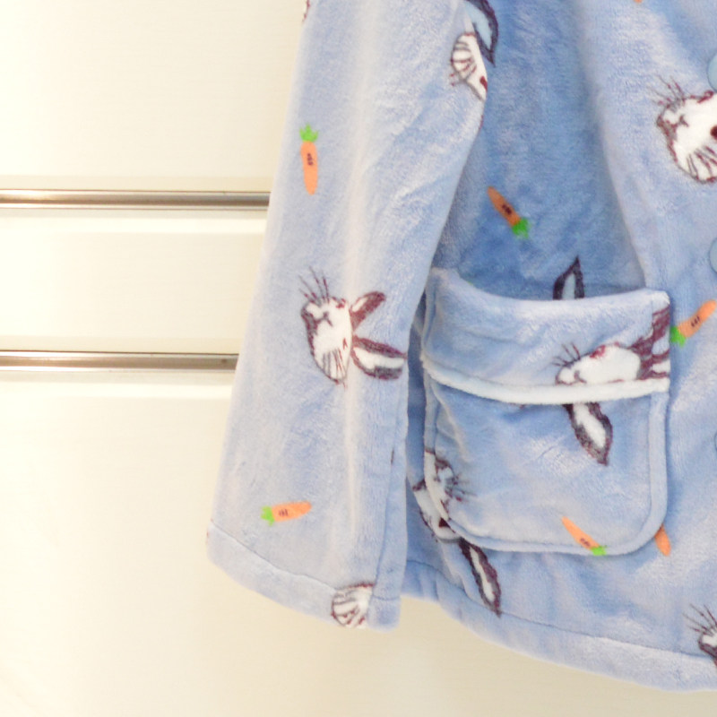 芬腾睡衣秋冬季女士法兰绒素色卡通兔子可爱卡通珊瑚绒保暖家居服,淘宝优惠券,粉丝福利购,淘宝优惠卷
