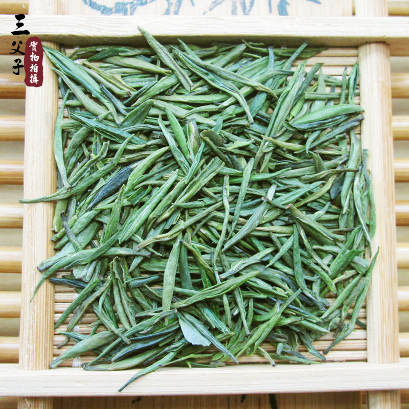 三父子2024年新茶四川峨眉山茶明前特级银针雀舌绿茶春茶叶250g-图2