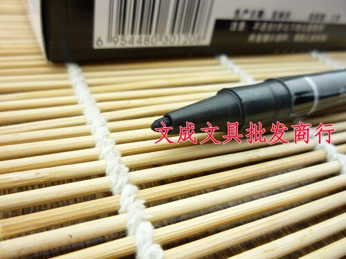 长力牌 两头 双头签字笔 记号笔 勾线笔 CL-120 黑 红 - 图0