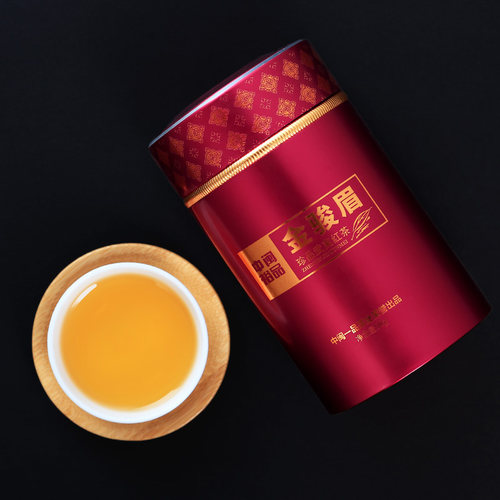 买一送一共100g新茶叶金骏眉红茶武夷山桐木金骏眉中闽一品 - 图0