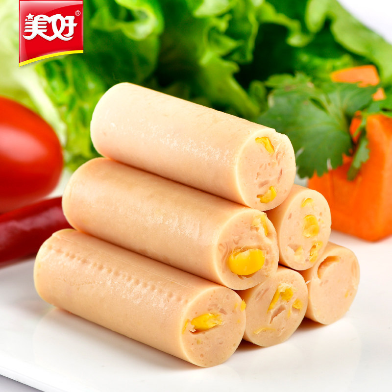 美好甜玉米火腿肠休闲零食泡方便面批发即食方便速食香肠火腿肠,淘宝优惠券,粉丝福利购,淘宝优惠卷