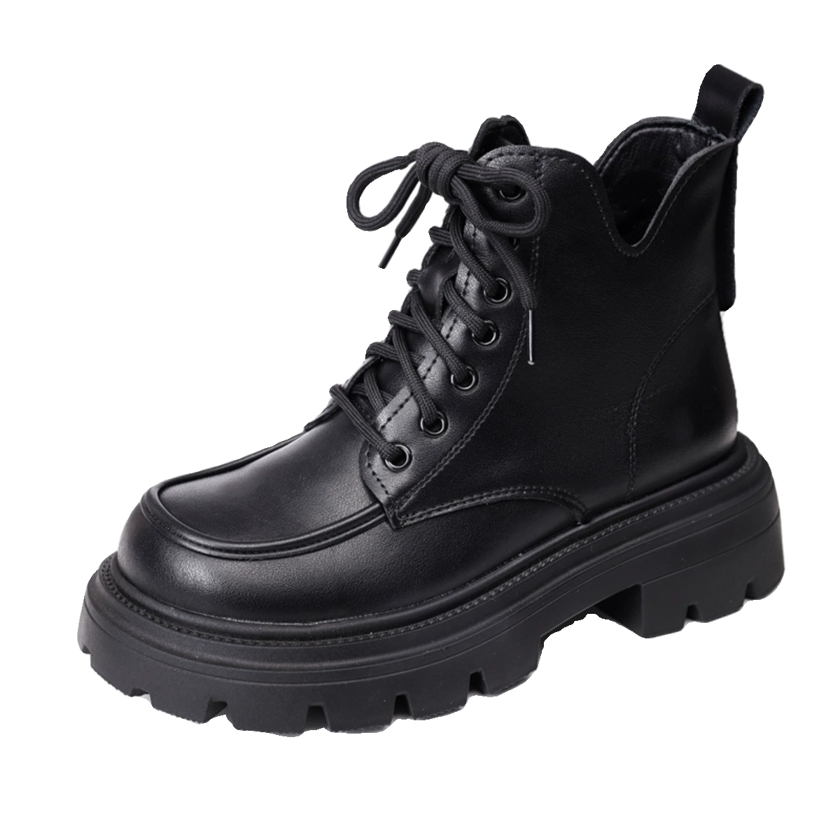 厚底防水雪地靴女2025新款冬季加绒加厚短靴保暖防滑马丁靴小码34,淘宝优惠券,粉丝福利购,淘宝优惠卷