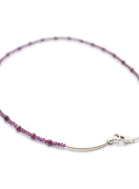 手工半宝石女士40cm天然项链