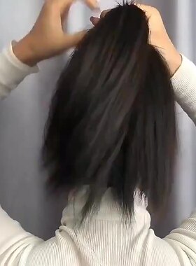 单根黑色头绳发圈女韩版高弹力不伤发橡皮筋扎高马尾宝宝发饰