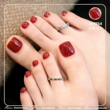 Элитный красный лак для ногтей без запаха для пальцев на ноге для маникюра, без сушки в лампе, быстрое высыхание, без сколов, новая коллекция