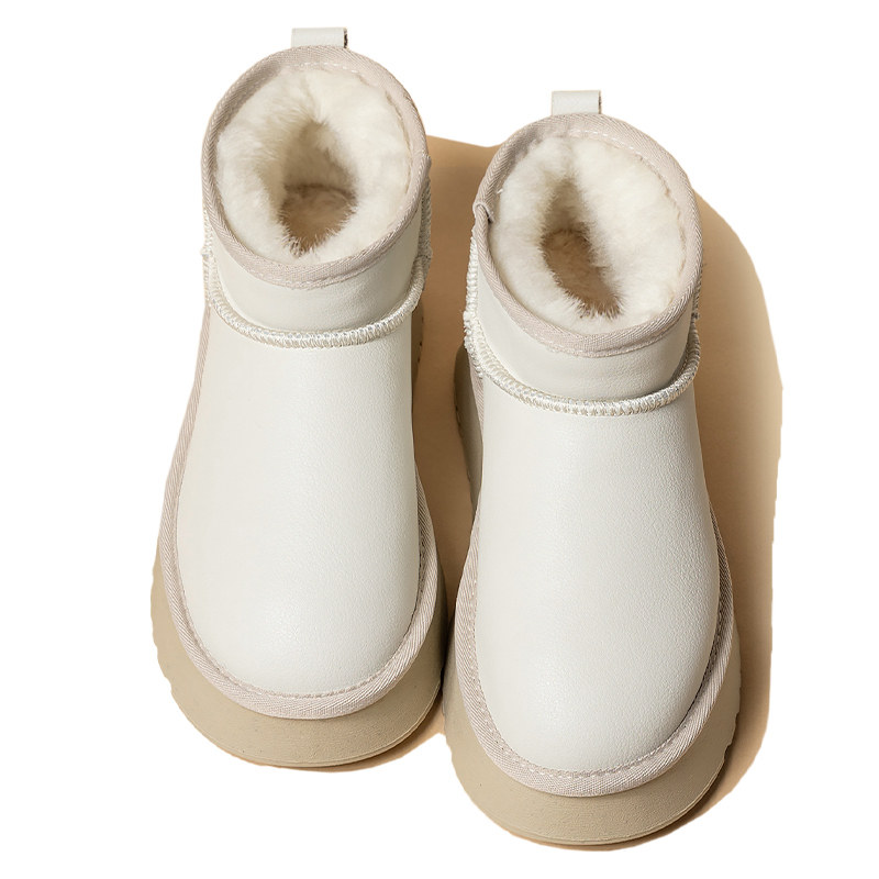 保暖加绒厚底雪地靴女2025新款冬季内增高防水加厚短靴松糕底棉鞋,淘宝优惠券,粉丝福利购,淘宝优惠卷